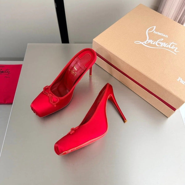 CL 2026 Cassia Mules Silk Leather 868952