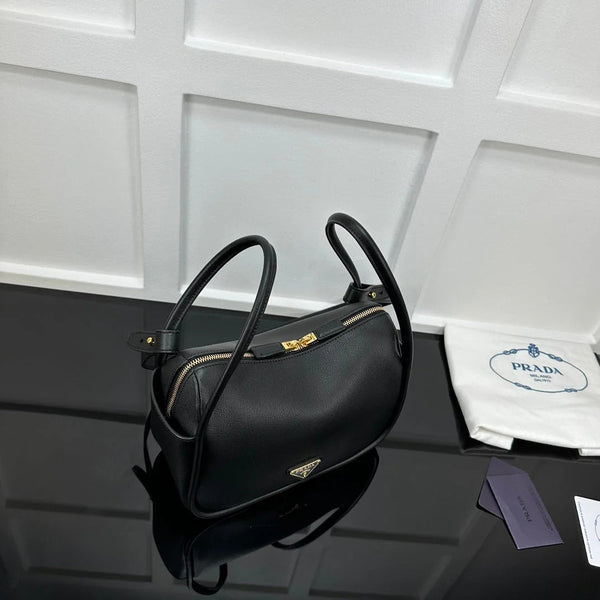 Prad 2026 Darling Soft Handbag 25cm Calfskin