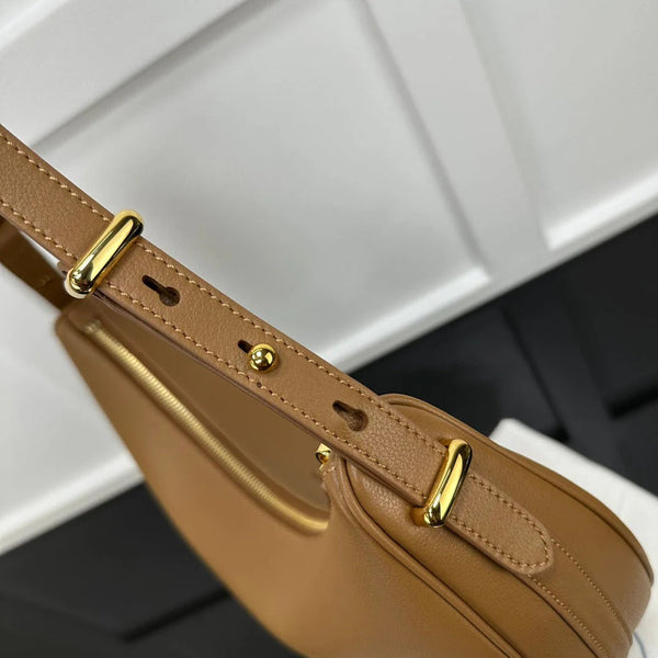 Prad 2026 Arque Shoulder Bag 35cm Calfskin