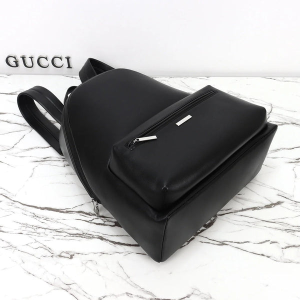 GG 2026 Essence Classic Backpack 45cm Canvas Leather
