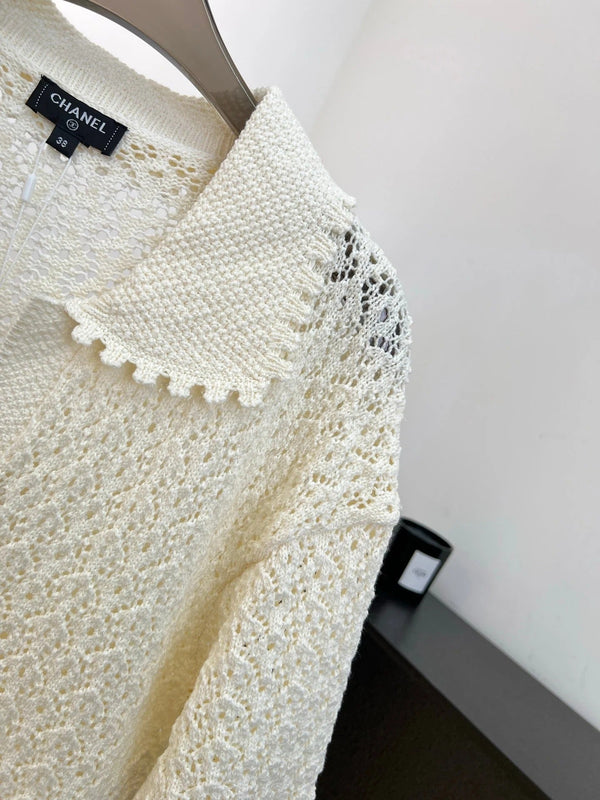 CC 2026 Knit Sweater Cream Cotton 637494