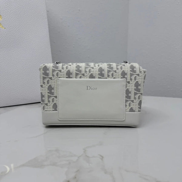 CD 2026 Chain Bag 21cm Fabric Lambskin