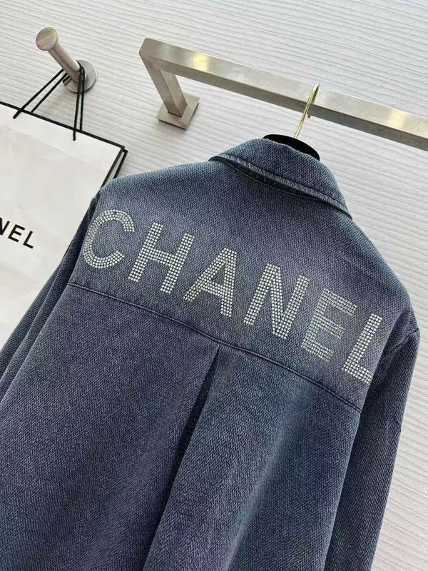 CC 2026 Denim Shirt Washed Blue Cotton