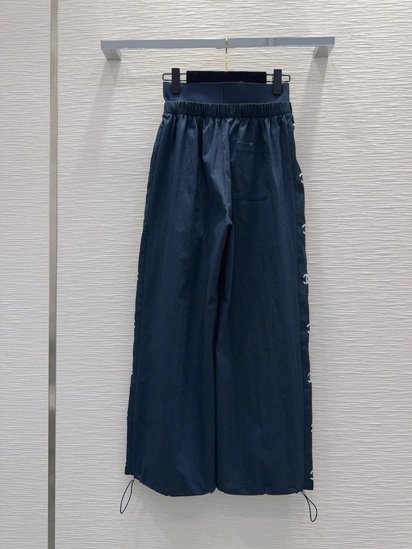 CC 2026 Wide-leg Trouser With Waistband Cotton Nylon 827713