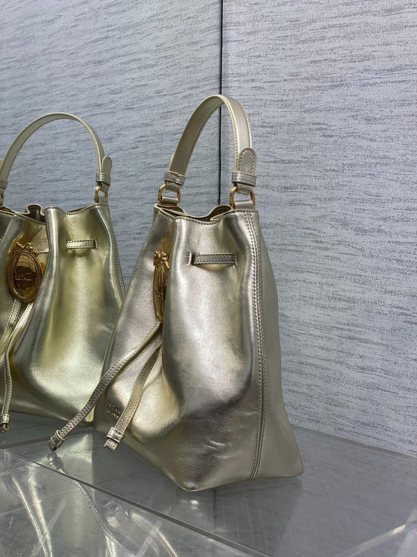 CD 2026 Bucket Bag 27cm Suede Lambskin
