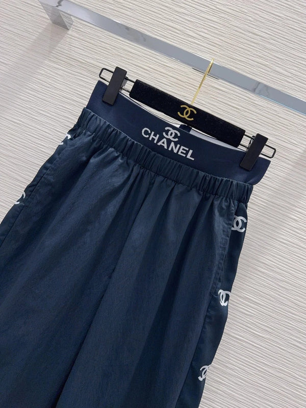 CC 2026 Wide-leg Trouser With Waistband Cotton Nylon 827713