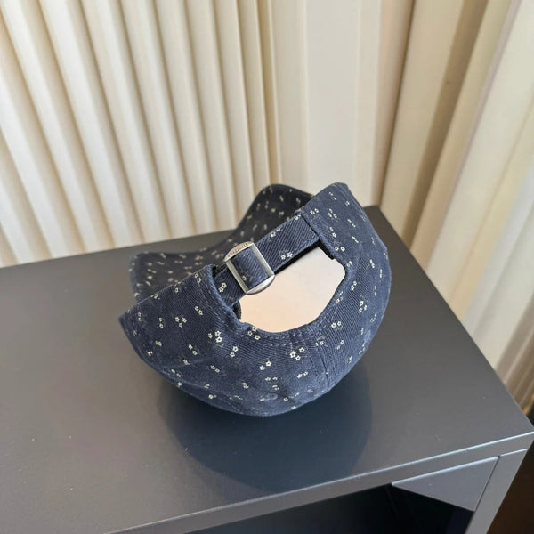 Miu Floral Print Baseball Cap 413004