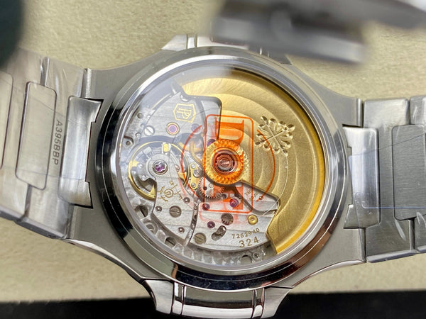 Patek Philippe Nautilus 35mm Blue Dial Sliver Case