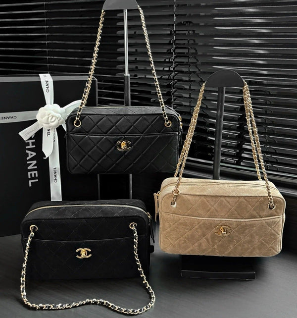 CC 2026 Camera Bag 24.5cm Suede Lambskin