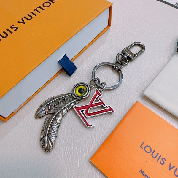 LV Eye And Feather Design Charm
