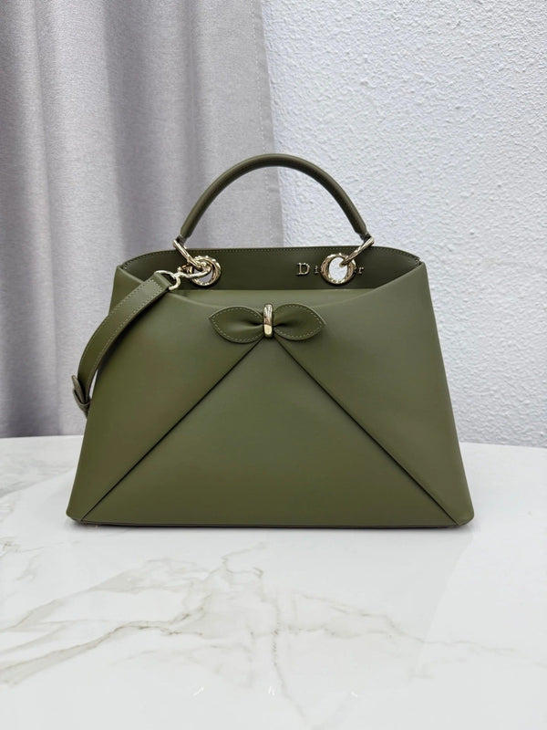 CD 2026 Bow Bag 33.5cm Lambskin