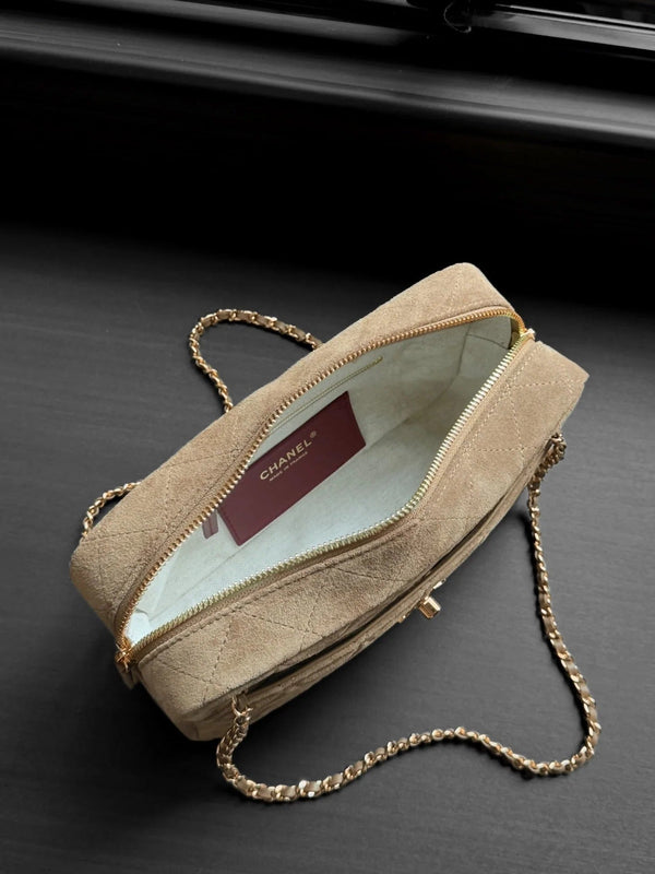 CC 2026 Camera Bag 24.5cm Suede Lambskin