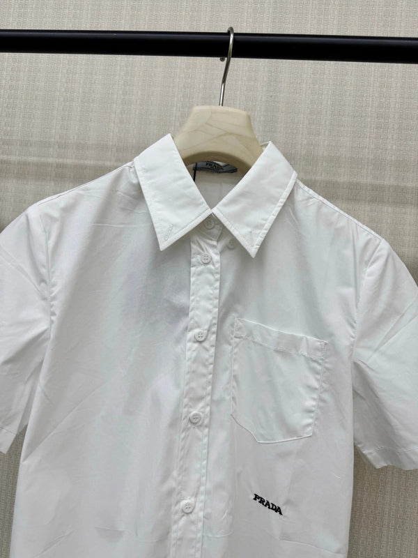 Pra 2026 Shirt White Cotton 399169