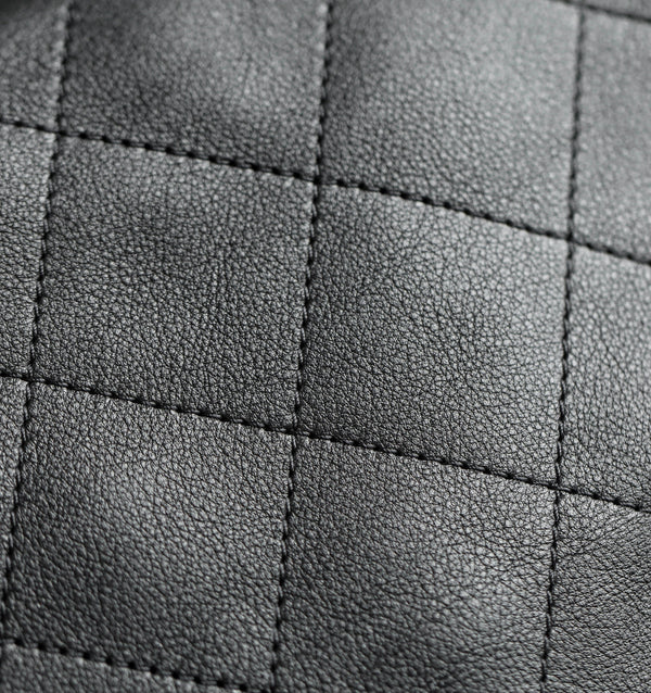 Chanel 25s Hobo Backpack Small Black Calfskin 340195