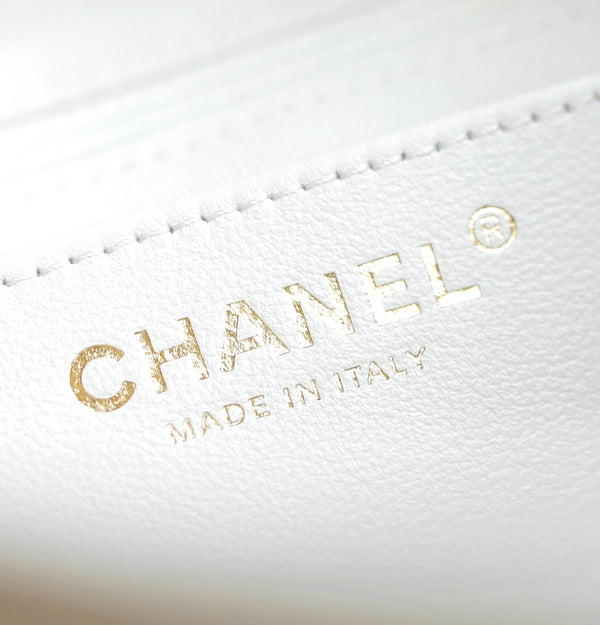 Chanel 25s Hobo Medium Backpack White Calfskin 340203