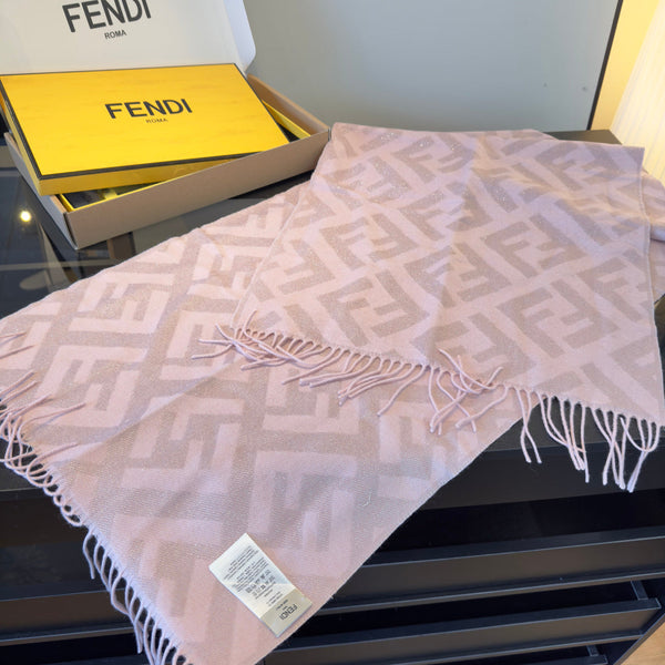 FF 170CM Scarf Light Pink Cashmere 104066
