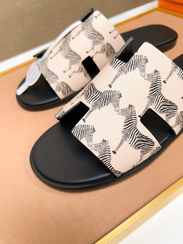 HM Men's Izmir Slide Light Pink Cowhide 743937