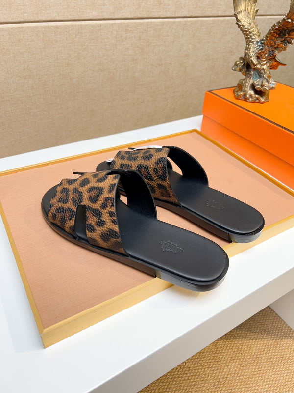 HM Men's Izmir Slide Brown Cowhide 743931