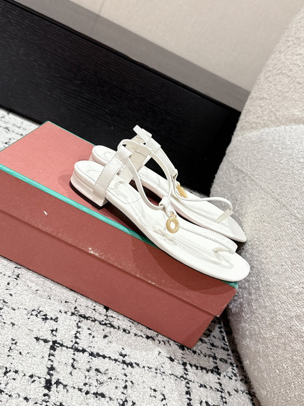 LP Mindil Infra Sandal White Sheepskin 312460