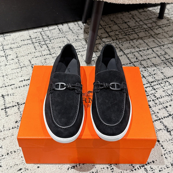 Mocassino HM 25 Mocassim lgnacio Pelle di vacchetta nera 377583
