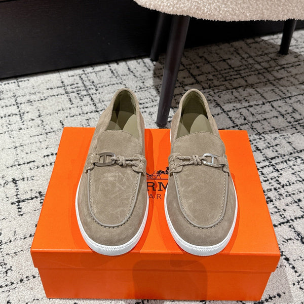 Mocassino HM 25 Mocassim lgnacio Pelle di vacchetta Verde Muschio 377586