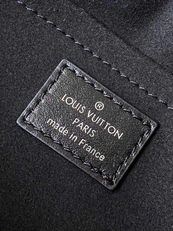 LV M14377 No Way Vibe Handbag 24cm Black Sheepskin & Cowhide HW