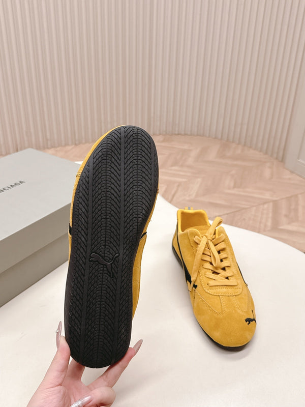 Puma x Balenciaga Speedcat Sneaker Daim Jaune 565084