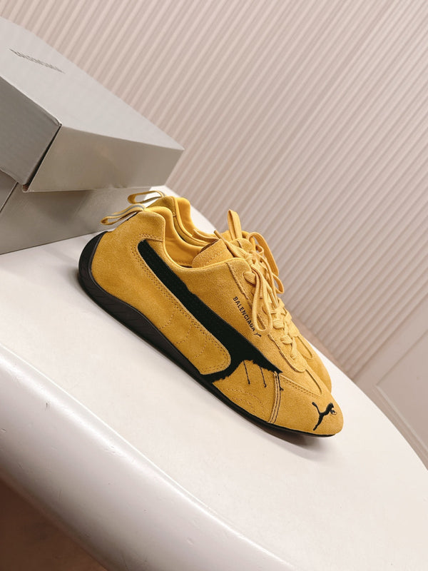Puma x Balenciaga Speedcat Sneaker Daim Jaune 565084