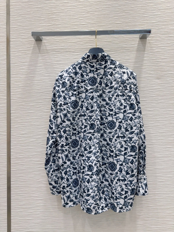 LV 25 Flower Shirt Cotton