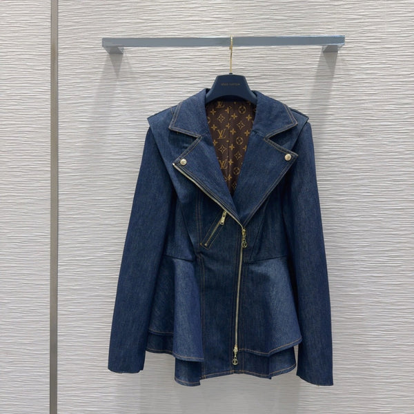 LV 25 Denim Set Blue Cotton
