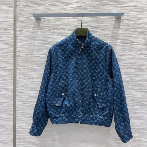 Gucci 2025 Logo Denim Set Cotton