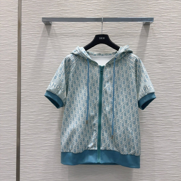 CD 25 pièces en coton bleu-vert et beige