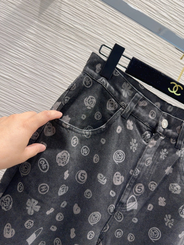 Jeans CC 25 in cotone nero