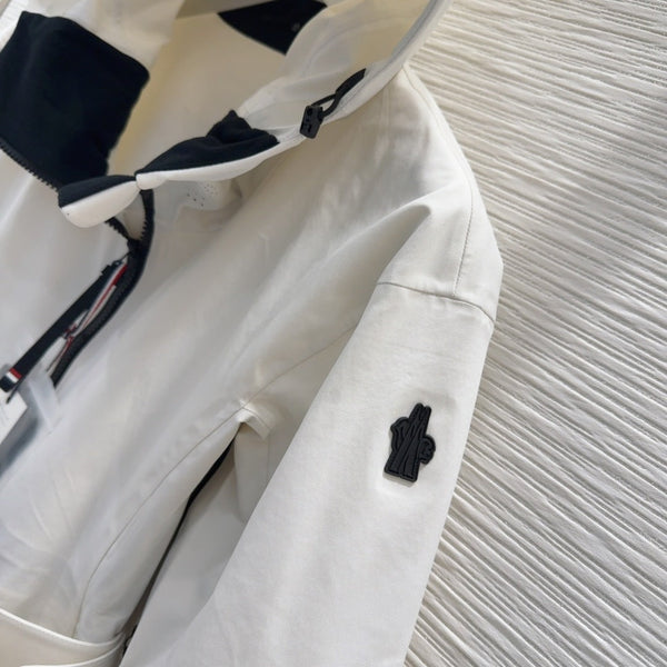 Moncler 25 Jacket White Mix Black Polyester