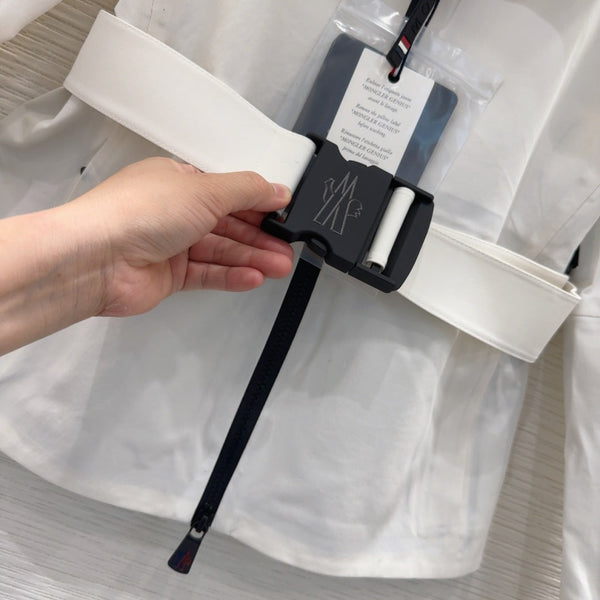 Moncler 25 Jacket White Mix Black Polyester