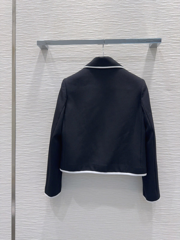 CD 26s Jacket Black White Technical Knit 414371