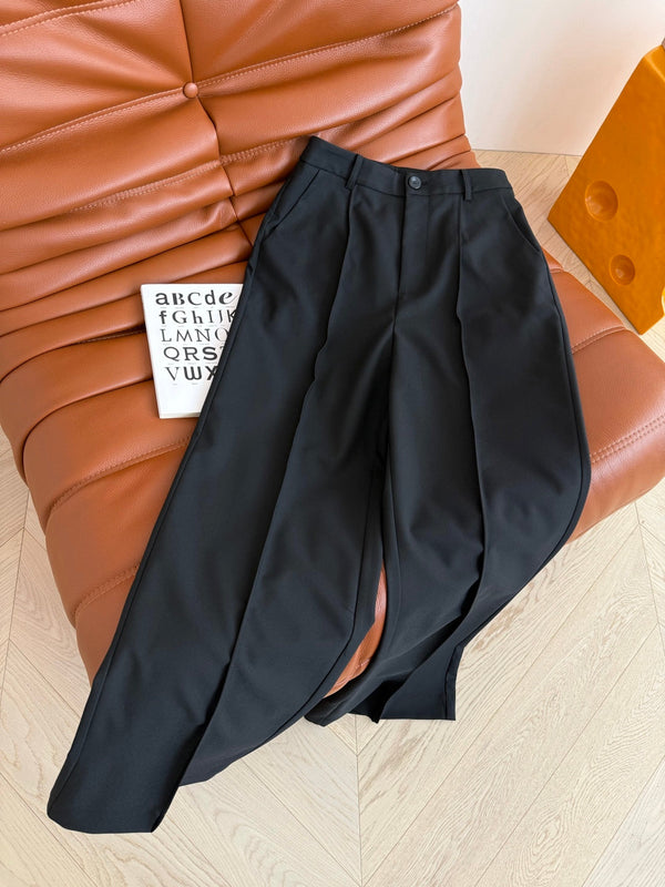 Completo completo con scollo a V YSL 25 in poliestere nero