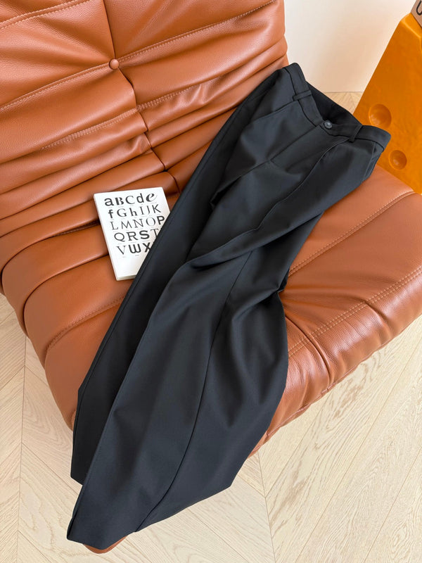 Completo completo con scollo a V YSL 25 in poliestere nero