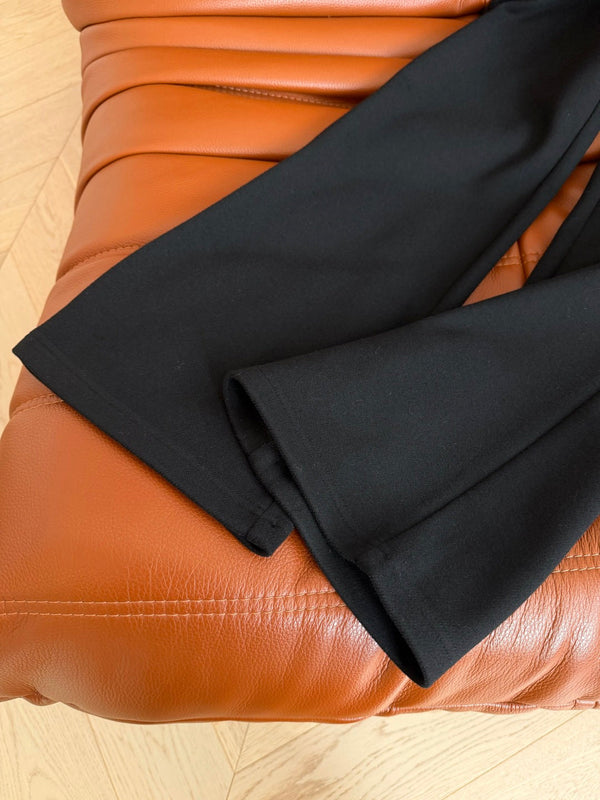 Prada 25FW Pantalons Polyester noir 326653