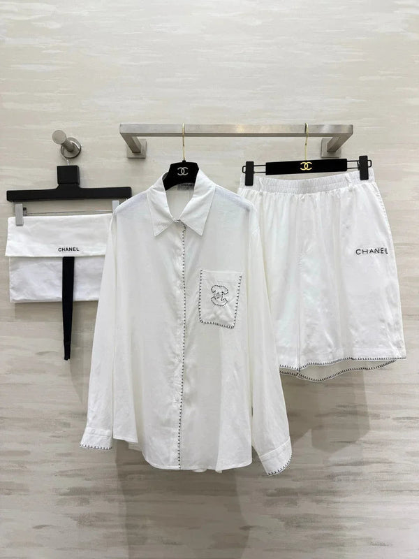 CC 2026 Set White And Black Cotton 414195