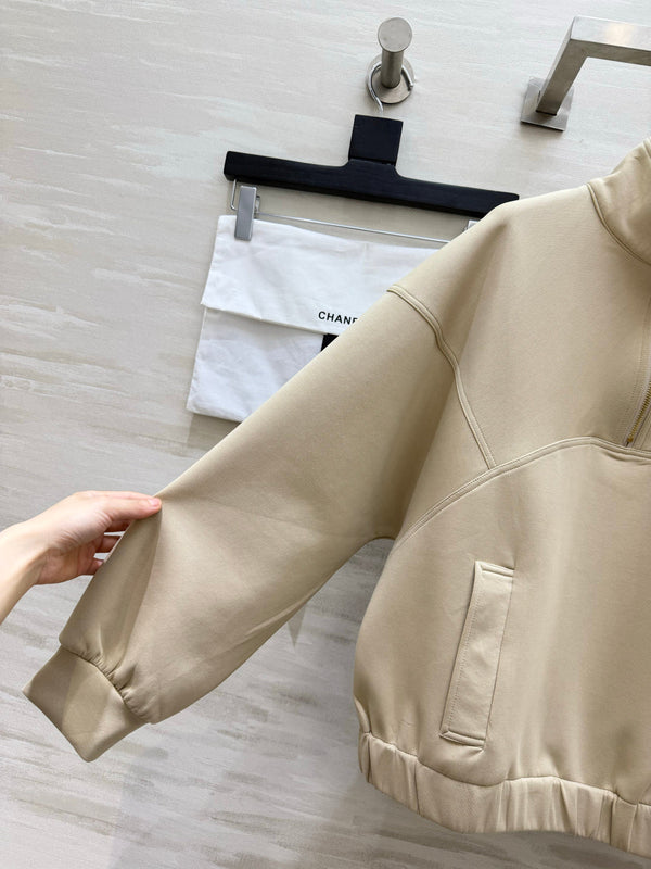 CC 26s Half-Zip Sweatshirt and Skirt Set Beige 438863