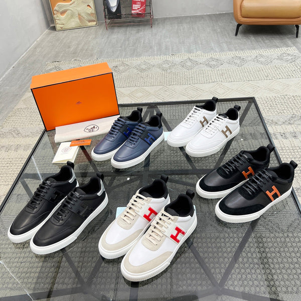 HM Men's Sneaker Cowhide Suede 554568