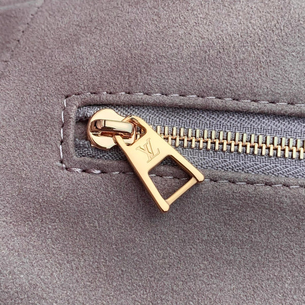 Anytime 42cm Tote Bag Light Pink Gold Empreinte leather 251561