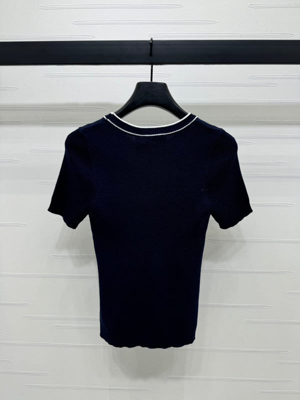 Dior 25 T-Shirt Wool with Cachemire 233439