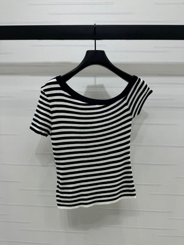 Prada 25 One-Shoulder Top Wool 233511