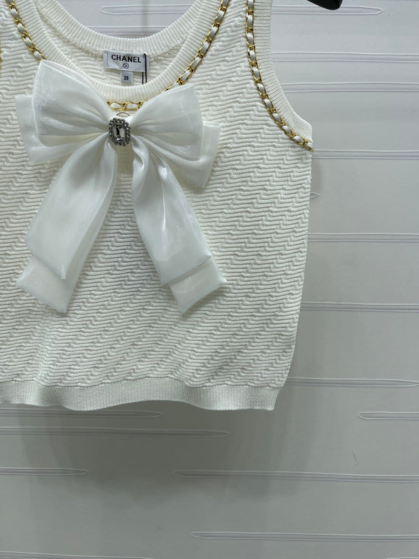 CC 26 Haut Printemps/Été Laine Blanche 343440