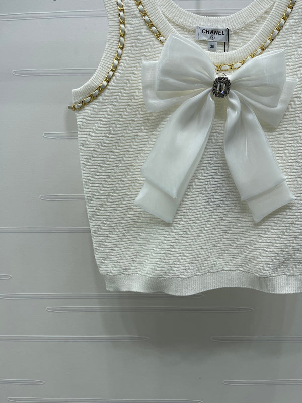 CC 26 Haut Printemps/Été Laine Blanche 343440