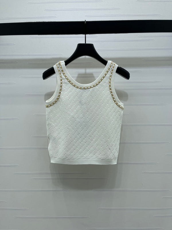 CC 26 Haut Printemps/Été Laine Blanche 343440