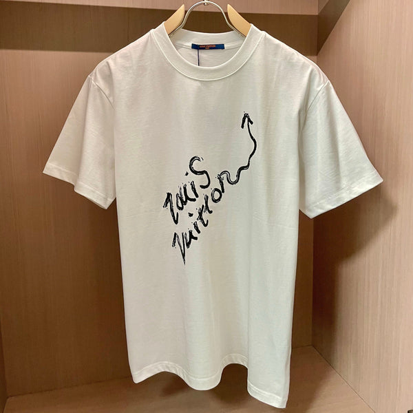 T-SHIRT IN COTONE BIANCO LV 239588