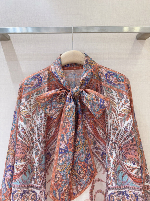 Zimmermann Blouse 25 Linen Silk 028